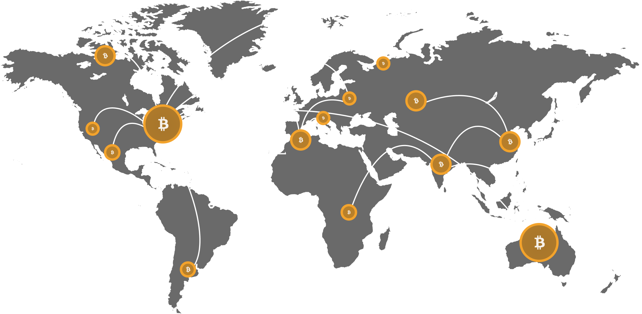 JAN3 Bitcoin World Map