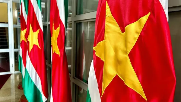 Suriname's President Chan Santokhi meets with JAN3’s CEO Samson Mow to develop the nation’s Bitcoin strategy